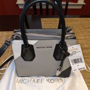 Michael Kors Mercer Tri-color Accordion Crossbody